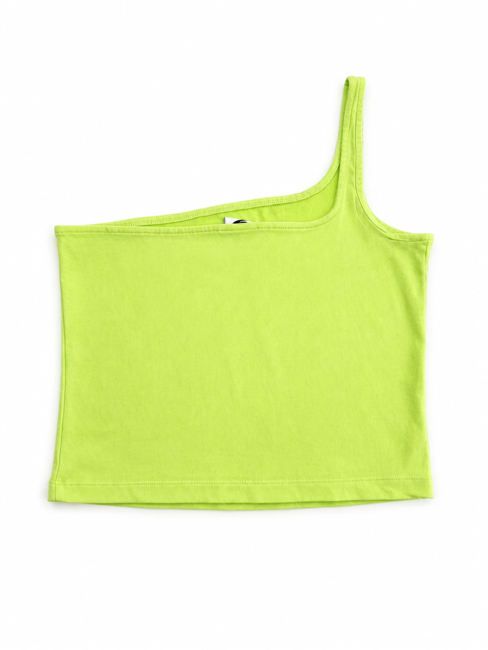 Nike Air Crop Top Assimétrico Verde Flúor Y2K | Tamanho M – photo 2